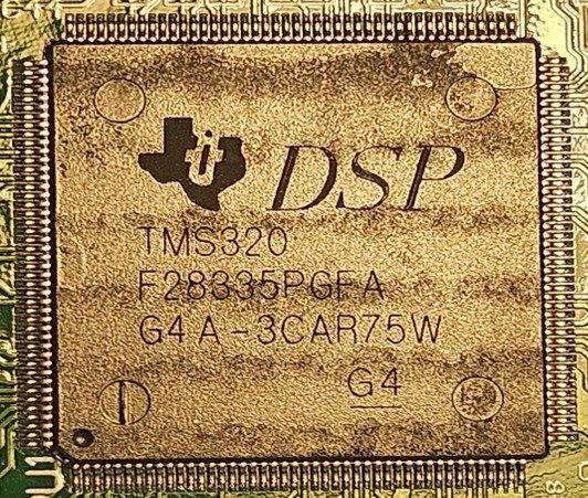 Digital signal processor, marked TMS320F28335PGFA G4A -3CAR75W G4
