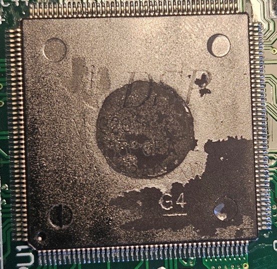 Digital signal processor, marked TMS320