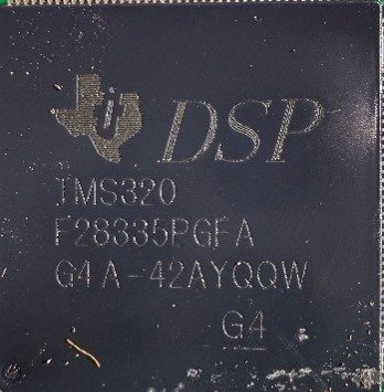 Digital signal processor, marked TMS320 F28335PGFA G4 A 42AYQQW