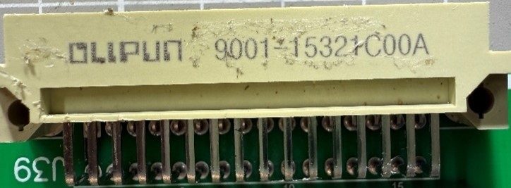 Connector, marked 9001-15321C00A