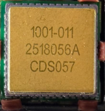 MEMS gyroscope, marked 1001-011 2518056A CDS057