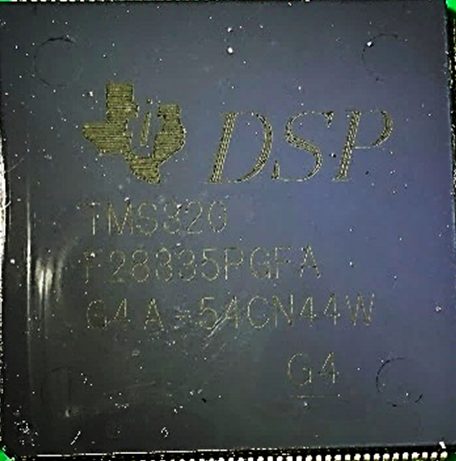 Digital signal processor, marked TMS320 F28335PGFA G4A-54CN44W G4