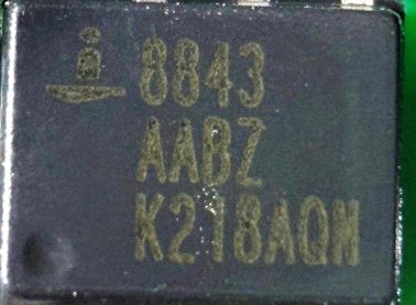 PWM controller, marked 8843 AABZ K218AQN