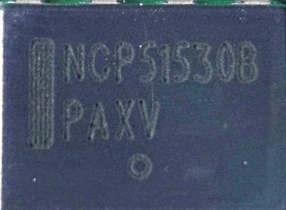 Control driver, marked NCP515308 PAXV