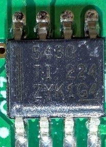 Step-down converter, marked 5430 TI 224 ZYK3G4