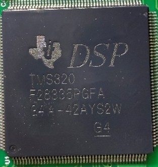 Digital signal processor, marked TMS320 F28335PGFA G4A-42AYS2W G4