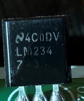 Adjustable current source, marked 4C0DV LM234 7