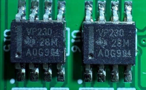 CAN Bus Transceiver, marked VP230 28M AOG9G4