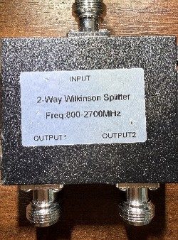 Wilkinson Splitter — photo