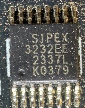 RS-232 Transceiver, marked 3232EE 2337L K0379