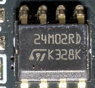Memory chip, marked 24M02RD K328K