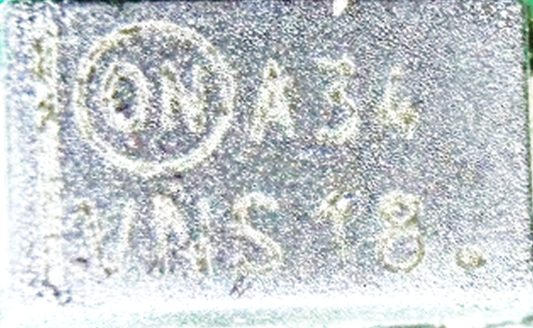 Schottky diode, marked A34
