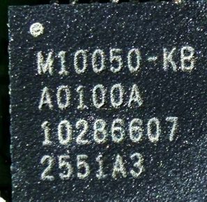 GNSS module, marked M10050-KB A0100A 10286607 2551A3