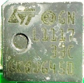 Linear voltage regulator, marked GN L1117 33C GKGJ6450