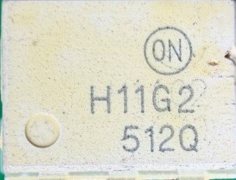 Optocoupler, marked H11G2 512Q