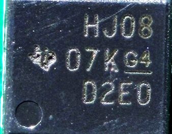Microchip, marked HJ08 07K G4 D2E0