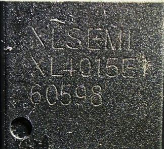 DC/DC converter, marked XLSEMI XL4015E1 60598