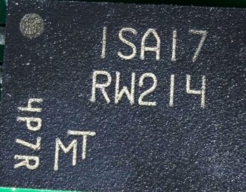 Memory chip, marked ISAI7 RW214 4P7R