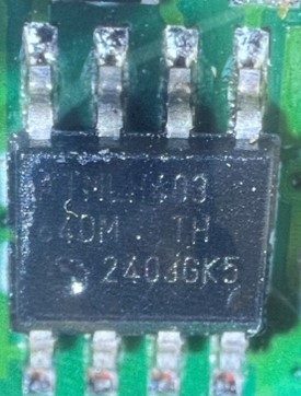 EEPROM, marked ATMLH403 640M TH 2403GK5