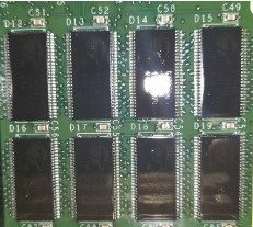 microcircuit, marked CY7C1069DV33 -10ZSXI, 1231 627029, N 04