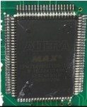 microcircuit, marked MAX EPM7160SТI100-10N