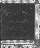 microcircuit, marked ALTERA Cyclone EP1C3T14417N L HCE951049A