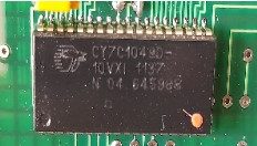 microcircuit, marked CY7C10490 – 10VXI 1137 04 645988