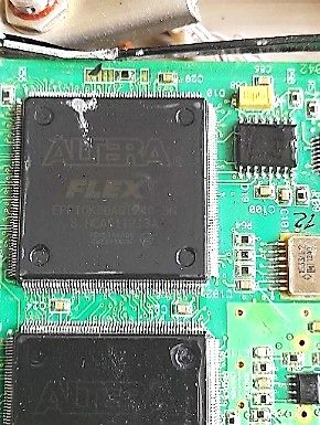 Microcircuit, marked FLEX EPF10К30AQ1240-3N S HCA511213A