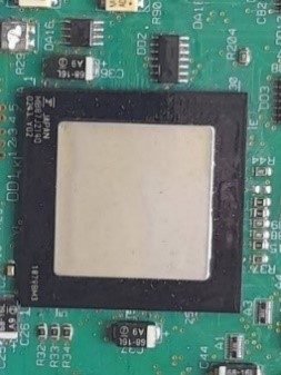Microcircuit, marked MB87J2140 0243 Y02