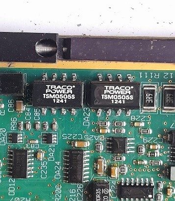 DC-DC converter, marked TSM0505S