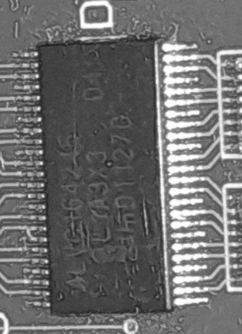16-bit dual supply translating transceiver, marked 74ALVC164245 ALVC 164215 A3X3 – 0411270