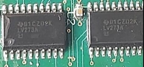 Octal D-Type Flip-Flops, marked SN74LV273A 01СZD2K LV273Ʌ