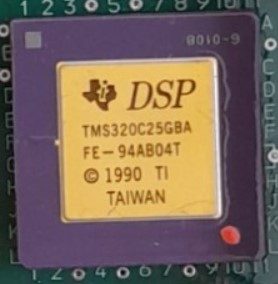 Microcircuit, marked DSP TMS 320C30GBA FE-94AB04T 1990 ТІ