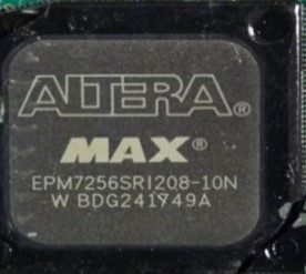 FPGA, marked ALTERA MAX EPM7256SRI208-10N W BDG241749A