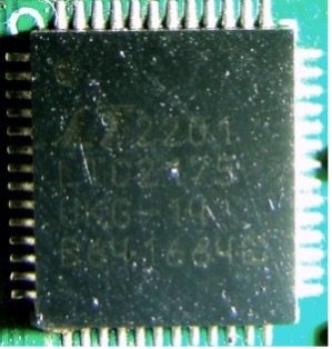 Analogue-to-digital converter, marked 2201 LTC2175 OKG-14 B641664