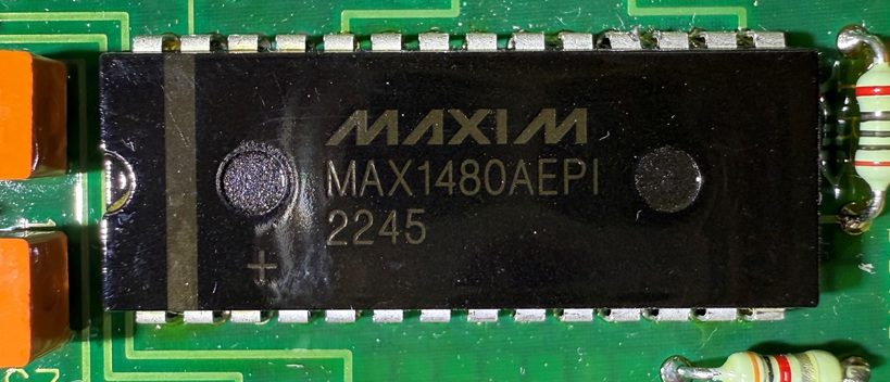 RS-485/RS-422 Data Interface, marked MAX1480AEPI 2245