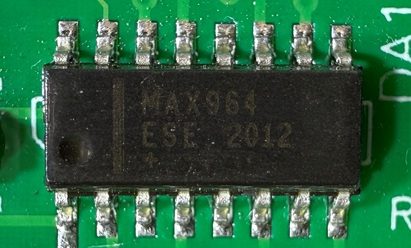 Comparator, marked MAX964 ESE 2012