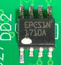 Serial Configuration (EPCS) Device, marked EPCS1N 1710A