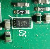 SMD component, marked 9092 5210