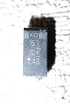 SMD component, marked 157 10 248
