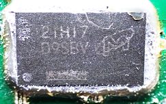 Memory chip, marked 21H17 D9SBV