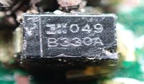 Diode, marked 049 B330A