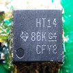 Hex Inverter with a Schmitt Trigger, marked HT14 86K CFY8