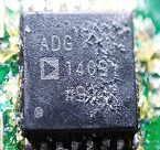 iCMOS multiplexer, marked ADG 1409Y
