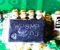 Microchip, marked W98MP 03