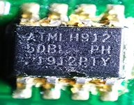 Memory chip, marked ATMLH912 50BL PH 1912PTY