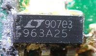 Voltage regulator, marked 907e3 963A25