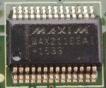 Linear receiver driver, marked MAXIM MAX211EEA1 1533