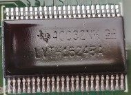 16-bit (suspended high) non-inverting 3-stand receivers, expandable for low voltage 3.3V, marked 4CC32NK G4 LVTH16245A
