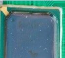 Built-in integrated circuit, marked XILINX XC2V1000 FG456AGT1225 D1488220A Virtex TAYWAN